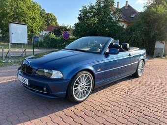 BMW E46 323Ci Cabrio,Manuál,topas blau