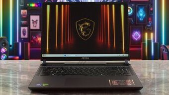 Herní notebook MSI RTX 5080 - TOP model 2025, záruka