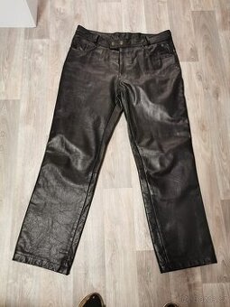 Kožené kalhoty na motorku vel.3XL