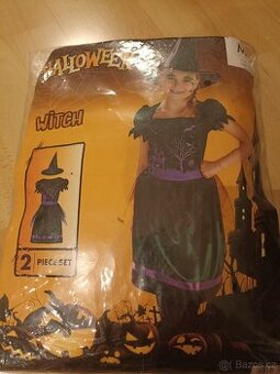 Halloween kostým čarodějnice