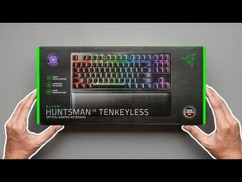 Razer Huntsman V2 Tenkeyless (fialová Switch)