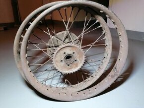 falcové ráfky + falcové pneumatiky 25x3,85