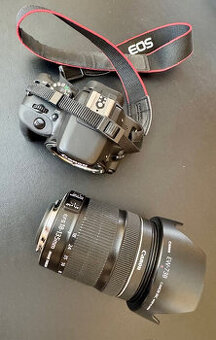 PRODÁM zrcadlovku Canon EOS 100d + objektiv Canon 18-135mm