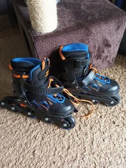 Kolečkové brusle vel 29 až 33