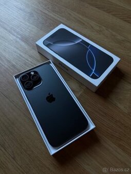 IPhone 16 Pro Max 256GB černý