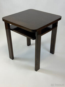 Luxusní Art Deco, konf. stolek Halabala - šelak