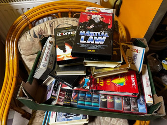 VHS originální videokazety