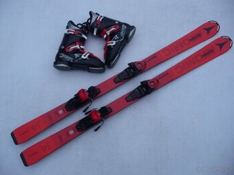356. Lyže ATOMIC - 140 cm + boty NORDICA 39,5eu - se