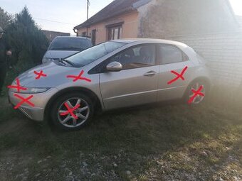HONDA CIVIC 8g 2.2.103 kw CDTI POUZE NÁHRADNÍ DÍLY