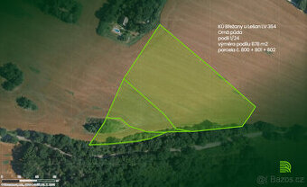 Prodej pozemků KÚ Břežany u Lešan LV 364 - 1