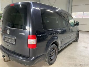 Volkswagen Caddy MAXI 7-MÍST 2.0Tdi 103KW TAŽNÉ 195 tis km