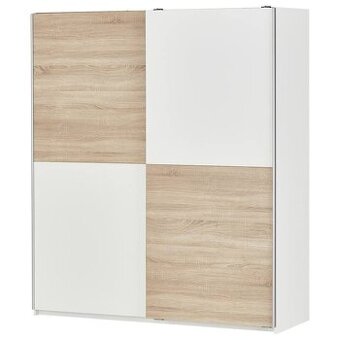 Dveře od šatní skříně sonoma (jen dveře)