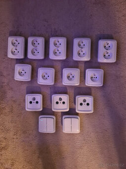 Zásuvky a vypínače ABB Tango