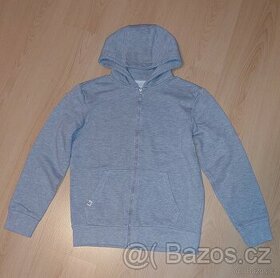 Šedá mikina vel. 152