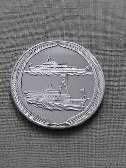 Pametni stribrna mince 1973 Svycarsko