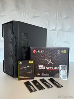 Ryzen 5 5600G / 64GB RAM / MSI B550 Tomahawk / nová skříň