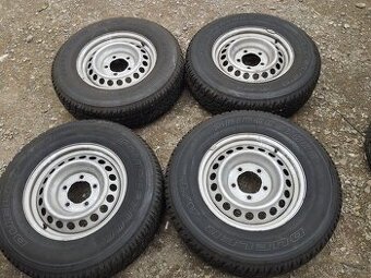 Ocel sada Toyota 7x17 6x139,7 + letní pneu 245/75/17