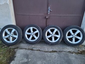 Zimní sada alu kol Audi 5x112 s pneu 225/55/17