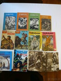 Časopisy a komiksy Čtyřlístek a Tarzan - prodám
