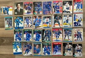 Hokejové kartičky - Quebec, Minnesota, Hartford