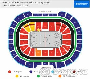 Mistrovství světa IIHF 2024 Praha (1 kategorie)