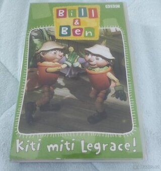 VHS kazeta  Bill a Ben  Kiti miti legrace/pro děti