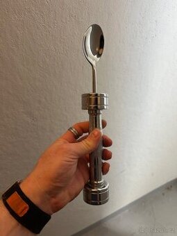 Fitness - lžíce - 1kg - činka - 1