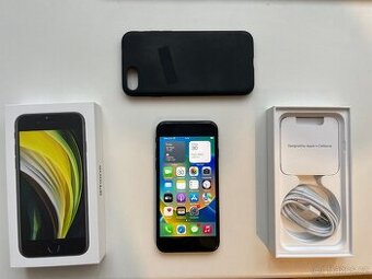 iPhone SE2020 64GB Black - Záruka - Faktura - jako nový
