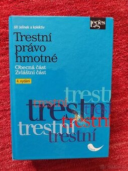 Trestní právo hmotné - Jelínek - 4.vydání
