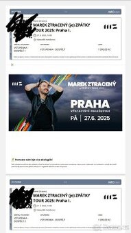 Marek Ztracený: Vstupenky