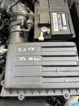 Filtrbox + vaha vzduch Skoda Vw 2.0 TDI 110 kw