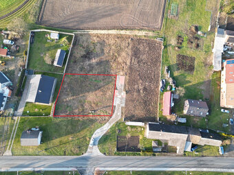 Prodej stavebního pozemku v obci Plužná 1067m2