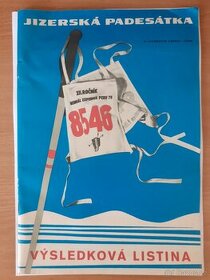 Jizerská 50 výsledková listina 1979 - 1