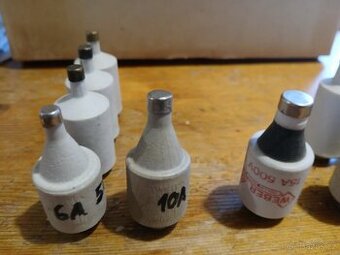 Keramické pojistky 6, 10, 15, 20, 25, 35, 50 a 60 A - 1