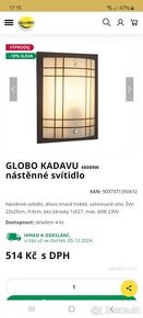 Nástěnné svítidlo