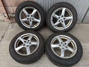 16" Elektrony 5x112 so zimnymi pneumatikami 205/60 R16