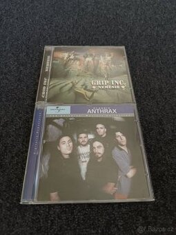Prodám cd rock metal death