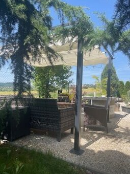 Pergola, altán, s posuvnou střechou