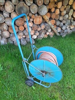 Vozík na hadici 3/4" retro+hadice 22m