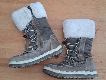 Zimní boty 34, GoreTex kůže