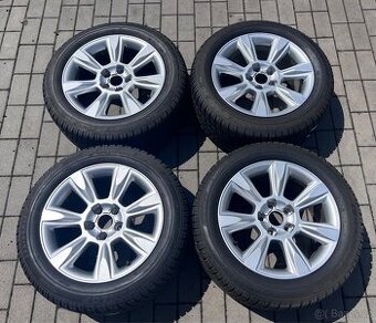 Audi A6 - 17" alu + zimní 225/55 R17 Dunlop 7.5mm