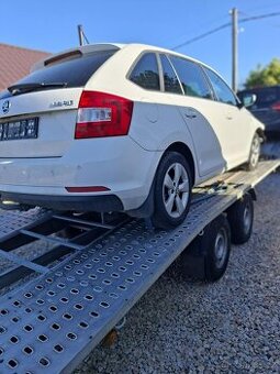 Rozpredám škoda Rapid Spaceback 1.2Tsi 81kw 2017