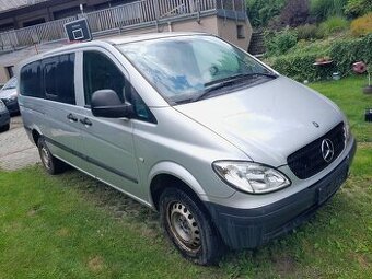 Dveře Mercedes Vito W639, rok. 2007, stříbrná 9744