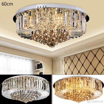 Křišťálové skleněné stropní svítidlo