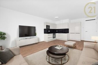 Luxusní pronájem bytu 2+KK s terasou v centru Brna