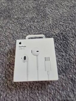 Nová sluchátka Apple EarPods s USB‑C (nerozbalená)