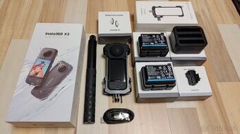 Insta360 X3 kamera a příslušenství