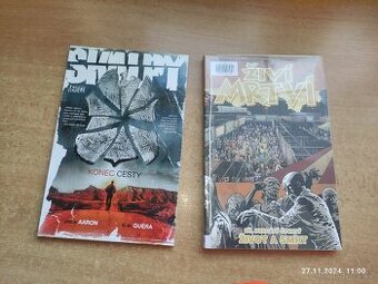 Komiks Skalpy 10 podepsané J. Aaron a R. M. Guéra