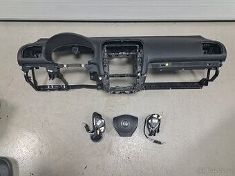 Airbagová sada VW Golf 6 - palubka, airbag, pásy