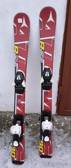 Dětské lyže 90cm a lyžáky vel. EU 34,5